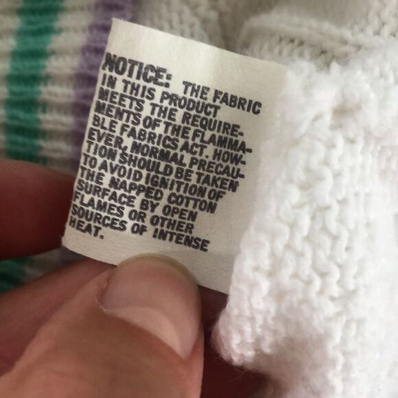 Vintage Embroidered Patchwork Cotton Sweater M - Picture 8 of 10